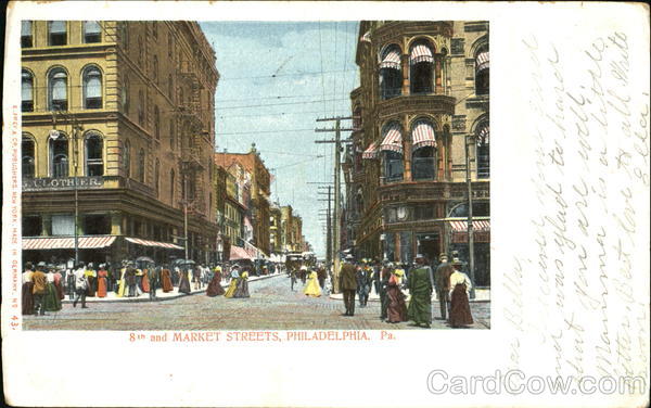 8Th Market Streets Philadelphia Pennsylvania