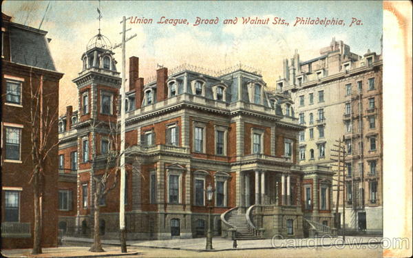 Union League, Broad And Walnut Sts Philadelphia Pennsylvania