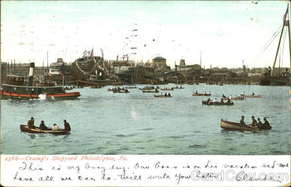 Cramp's Shipyard Philadelphia Pennsylvania