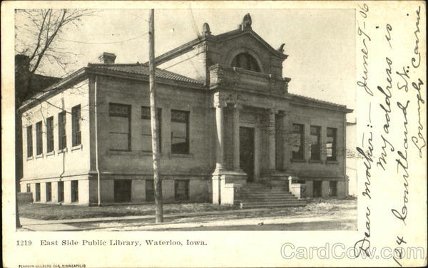 East Side Public Library Waterloo Iowa