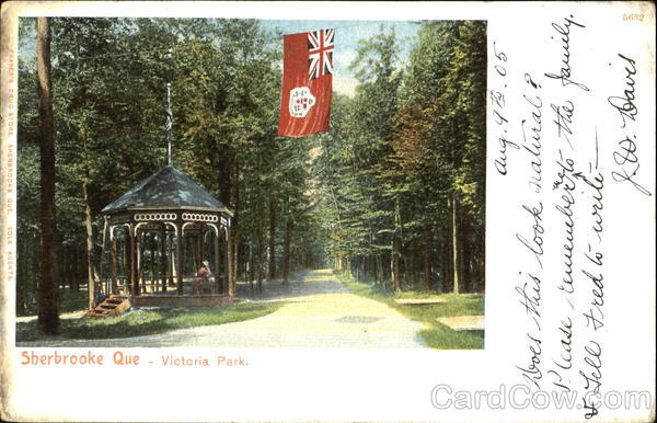 Victoria Park Sherbrooke PQ Canada Quebec