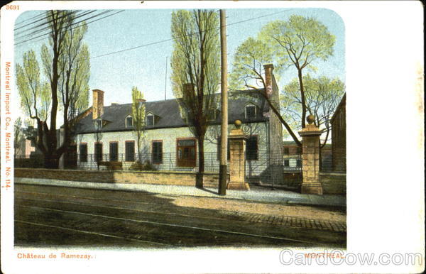 Chateau De Ramezay Montreal PQ Canada Quebec