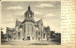 Central M. E. Church Wilkes-Barre, PA Postcard Postcard