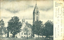 Baptist Church Middleboro, MA Postcard Postcard