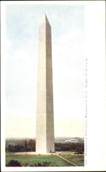Washington Monument District Of Columbia Washington DC Postcard Postcard