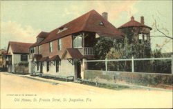 Old House, St. Francis Street Postcard