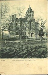 Third Ward School Wellington, KS Postcard Postcard