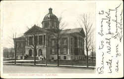 Genesee County Court House Flint, MI Postcard Postcard