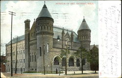 Museum Of Art Detroit, MI Postcard Postcard