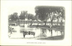 Water Works Park Postcard
