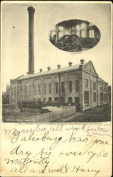 Power House Galesburg Railway And Light Co Postcard