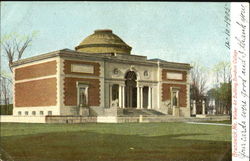 Walker Art Building, Bowdoin College Postcard