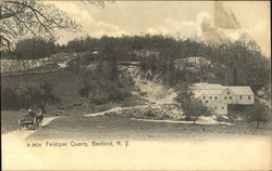Feldspar Quarry Bedford, NY Postcard Postcard