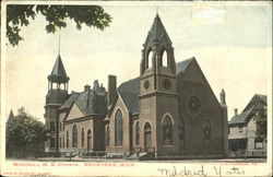 Mitchell M. E. Church Postcard