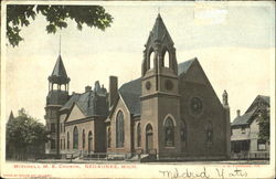 Mitchell M. E. Church Negaunee, MI Postcard Postcard