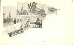 Churches Of Brewster New York Postcard Postcard
