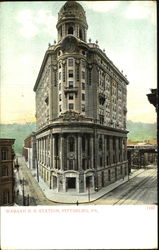 Wabash R. R. Station Postcard