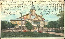 Auditorium Ocean Grove, NJ Postcard Postcard