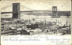Brooklyn Bridge Postcard