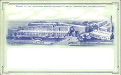 Works Of The Dennison Manufacturing Company Framingham, MA Postcard Postcard