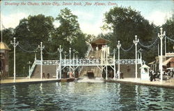 Shooting The Chutes Postcard