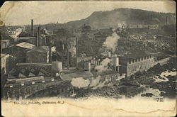 The Silk Industry Paterson, NJ Postcard Postcard