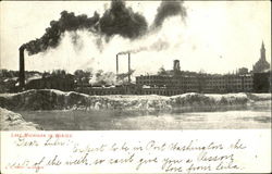 Lake Michigan In Winter Postcard