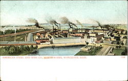 American Steel And Wire Co.,, North Works Postcard