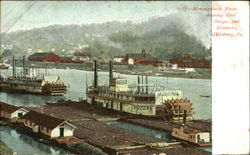 Monongahela River Postcard