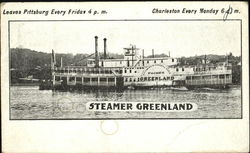 Steamer Greenland Postcard
