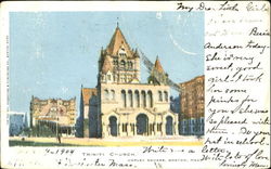 Trinity Church, Copley Square Postcard