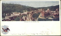 The Heart Of Hot Springs Postcard