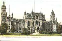 University Of Pennsylvania, College Hall Postcard