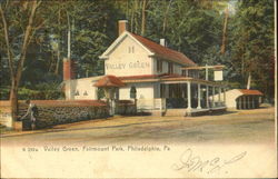 Valley Green, Fairmount Park Postcard