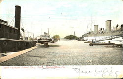 League Island Navy Yard Postcard