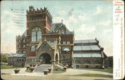 Library University Postcard