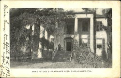 Home Of The Tallahassee Girl Florida Postcard Postcard