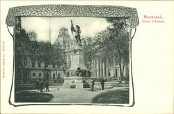 Place Dames Postcard