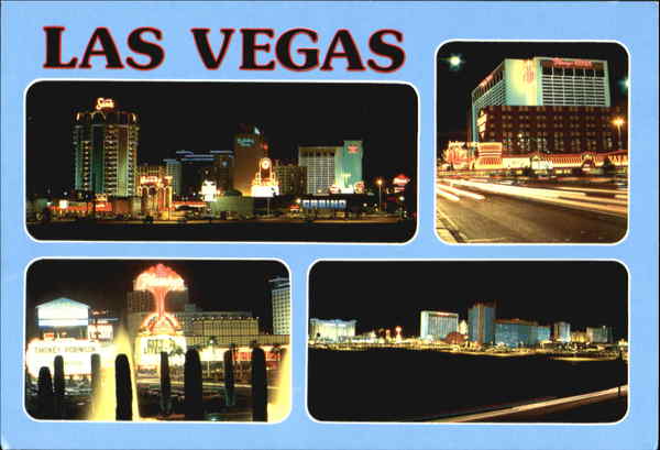 Scenic Views Of Las Vegas Strip Nevada