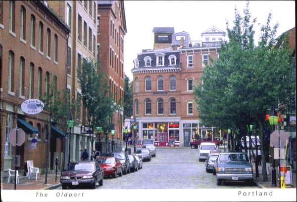 The Old Port Portland Maine