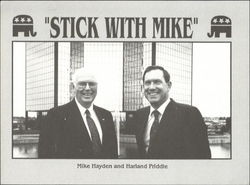 Mike Hayden And Harland Priddle Political