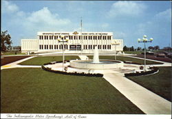 The Indianapolis Motor Speedway's Hall Of Fame Postcard Postcard