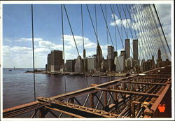 Lower Manhattan New York City, NY Postcard Postcard