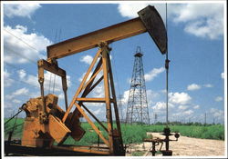 The Oil Well Oil Wells Postcard Postcard