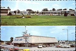The Exit Motel And Restaurant, Box 41 Postcard