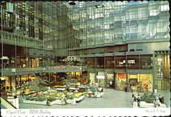 Crystal Court Ids Building Postcard