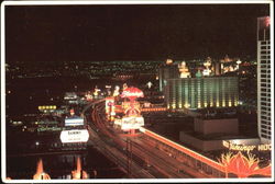 The Fabulous Las Vegas Strip Nevada Postcard Postcard