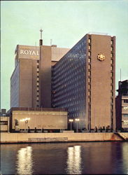 Osaka Royal Hotel, Nakanoshima Japan Postcard Postcard
