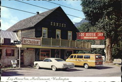 Log House Inn, North Cascades Highway Postcard