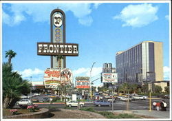 Frontier Hotel & Casino Las Vegas, NV Postcard Postcard